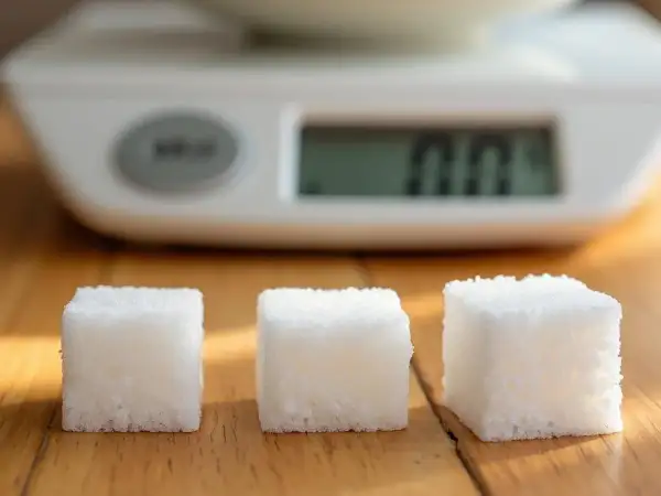 Combien pèse un carré de sucre ? Poids exact (5,95g) & OMS.